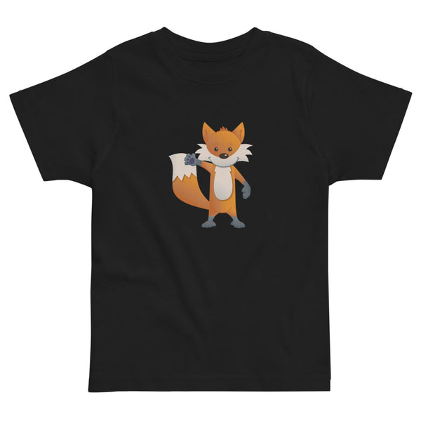 Fox WavingToddler jersey t-shirt