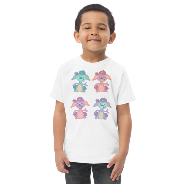 Bunny Hat Group Toddler jersey t-shirt