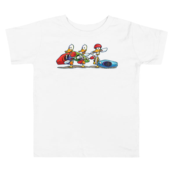 Kayak Ducks Toddler Short Sleeve Tee