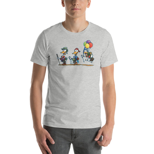 Hiking Ducks Short-Sleeve Unisex T-Shirt