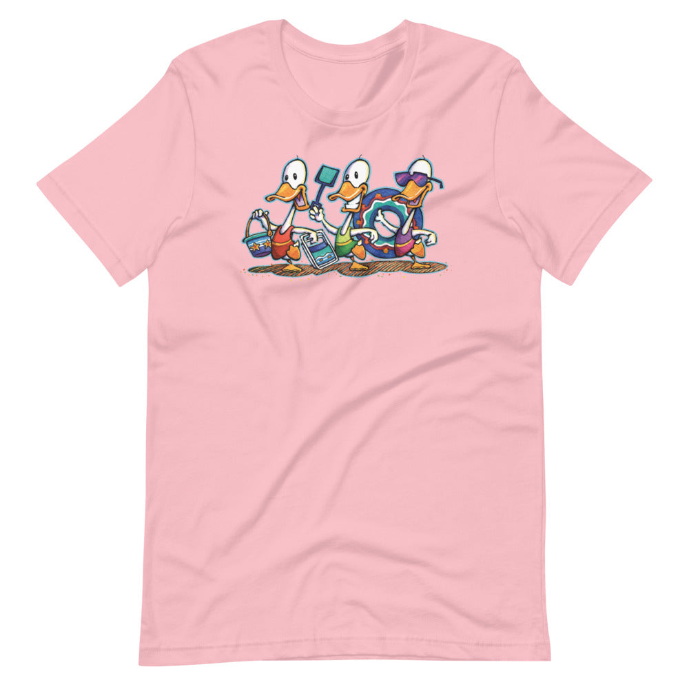 Beach Ducks Short-Sleeve Unisex T-Shirt
