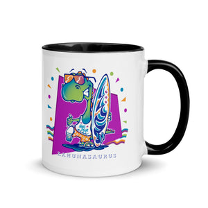 Kahunasaurus Mug with Color Inside