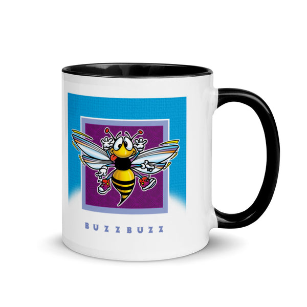 Happy Hornet Mug with Color Inside