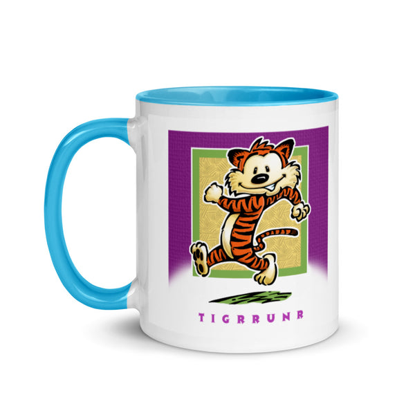 Tiger Runner Mug with Color Inside