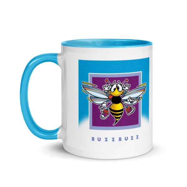 Happy Hornet Mug with Color Inside