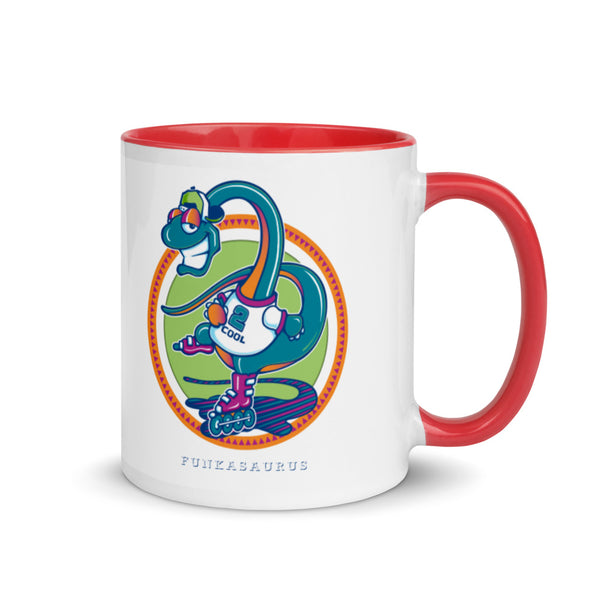 Funkasaurus Mug with Color Inside