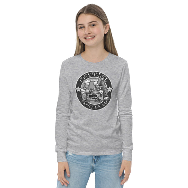 Kitchen Elves Christmas Youth long sleeve tee