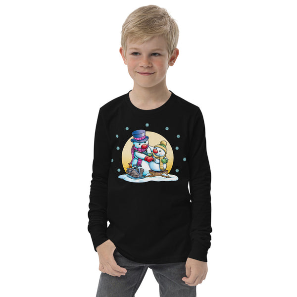 Dr. Frosty Christmas Youth long sleeve tee