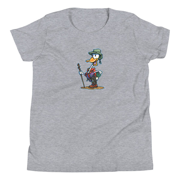 Hiking Duck Single Youth Short Sleeve T-Shirt