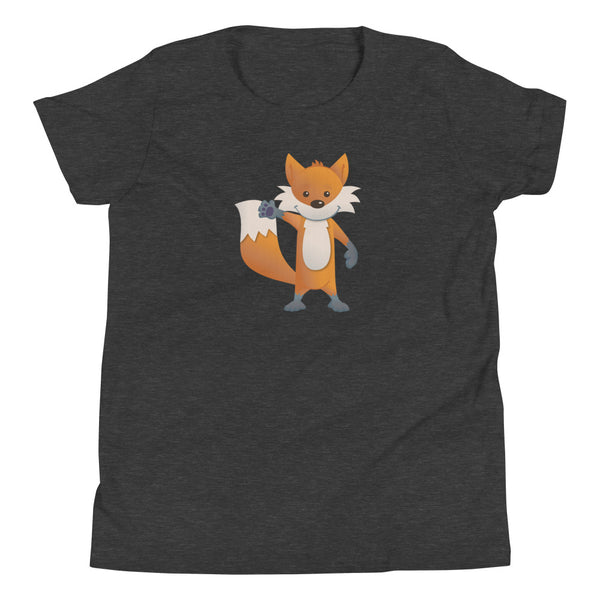 Fox Waving Youth Short Sleeve T-Shirt